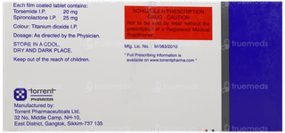 Tide Plus 20 Tablet 10